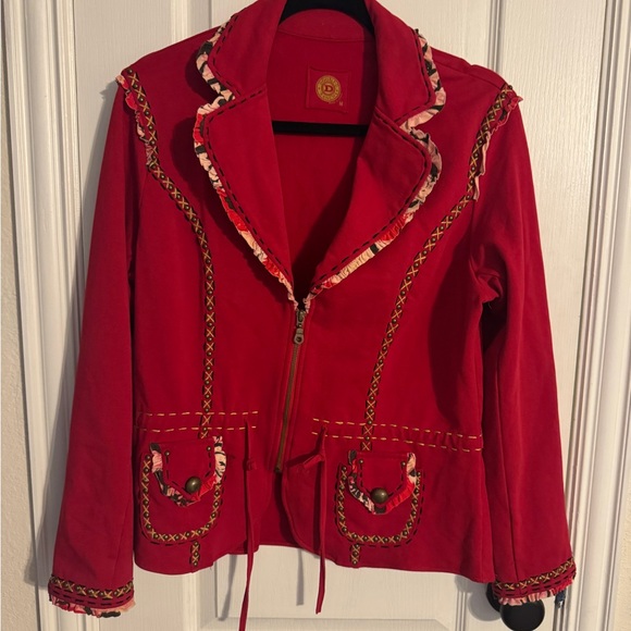 Double D Red Women's Jacket - Picture 2 of 6